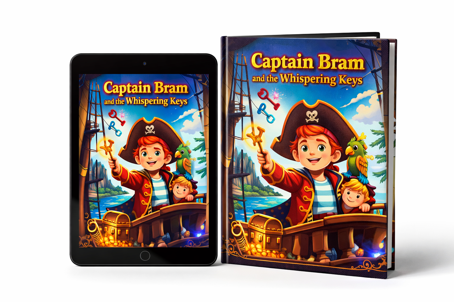 Captain Bram and the Whispering Keys – Children’s Adventure Story (PDF)