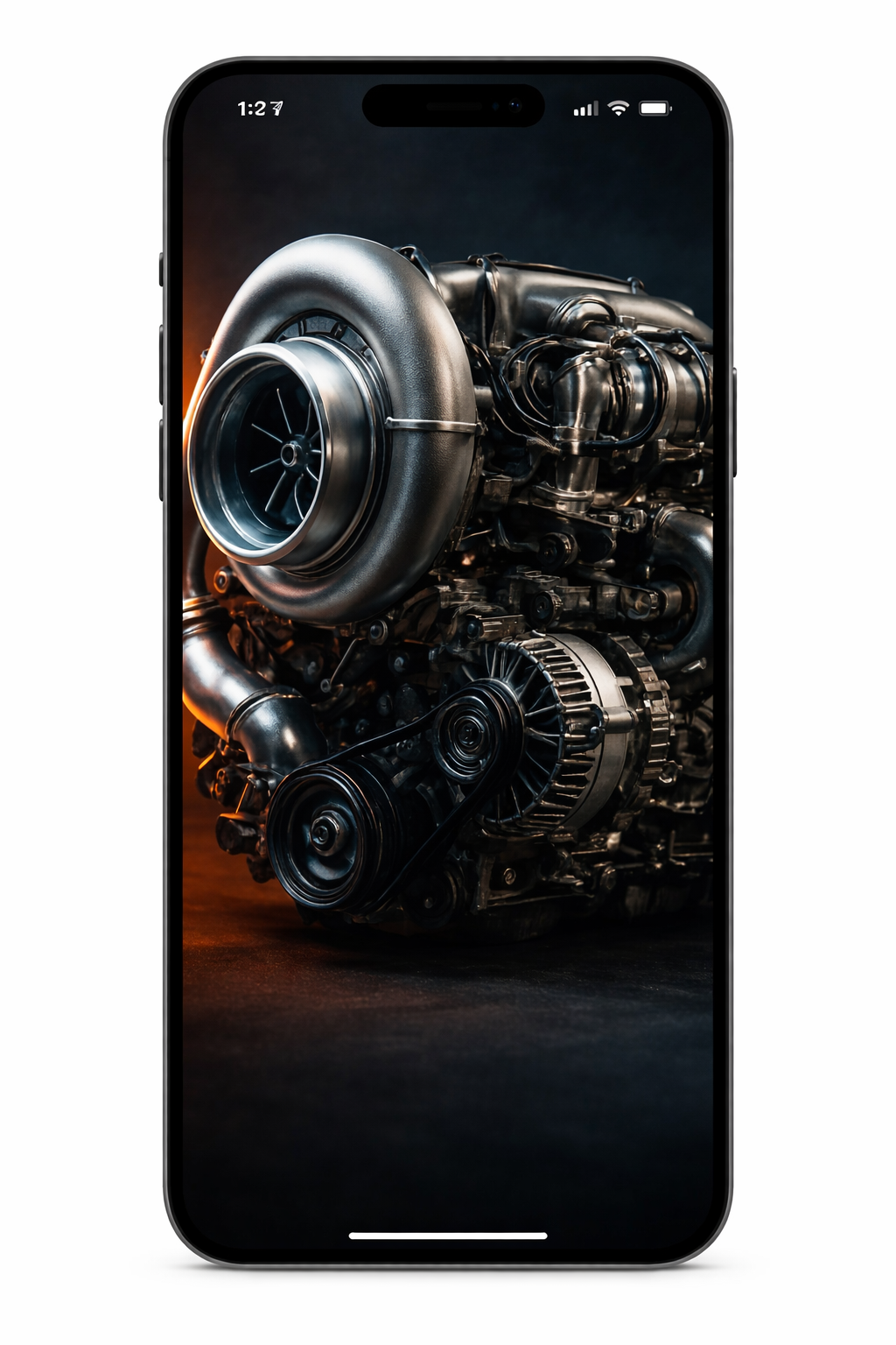 Turbo Engine Cap Design – Automotive Digital Download