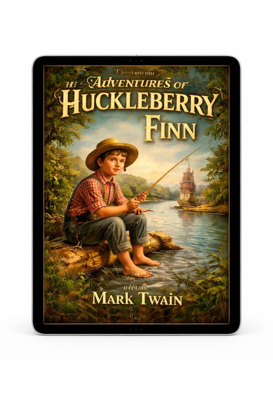 The Adventures of Huckleberry Finn – Classic Novel by Mark Twain (PDF)