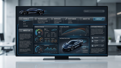 Futuristic Hypercar Concept Art – Luxury Sports Car (Digital Download)
