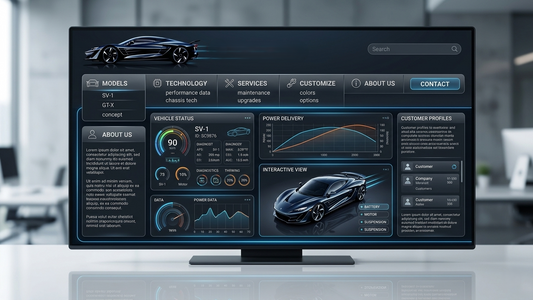 Futuristic Hypercar Concept Art – Luxury Sports Car (Digital Download)