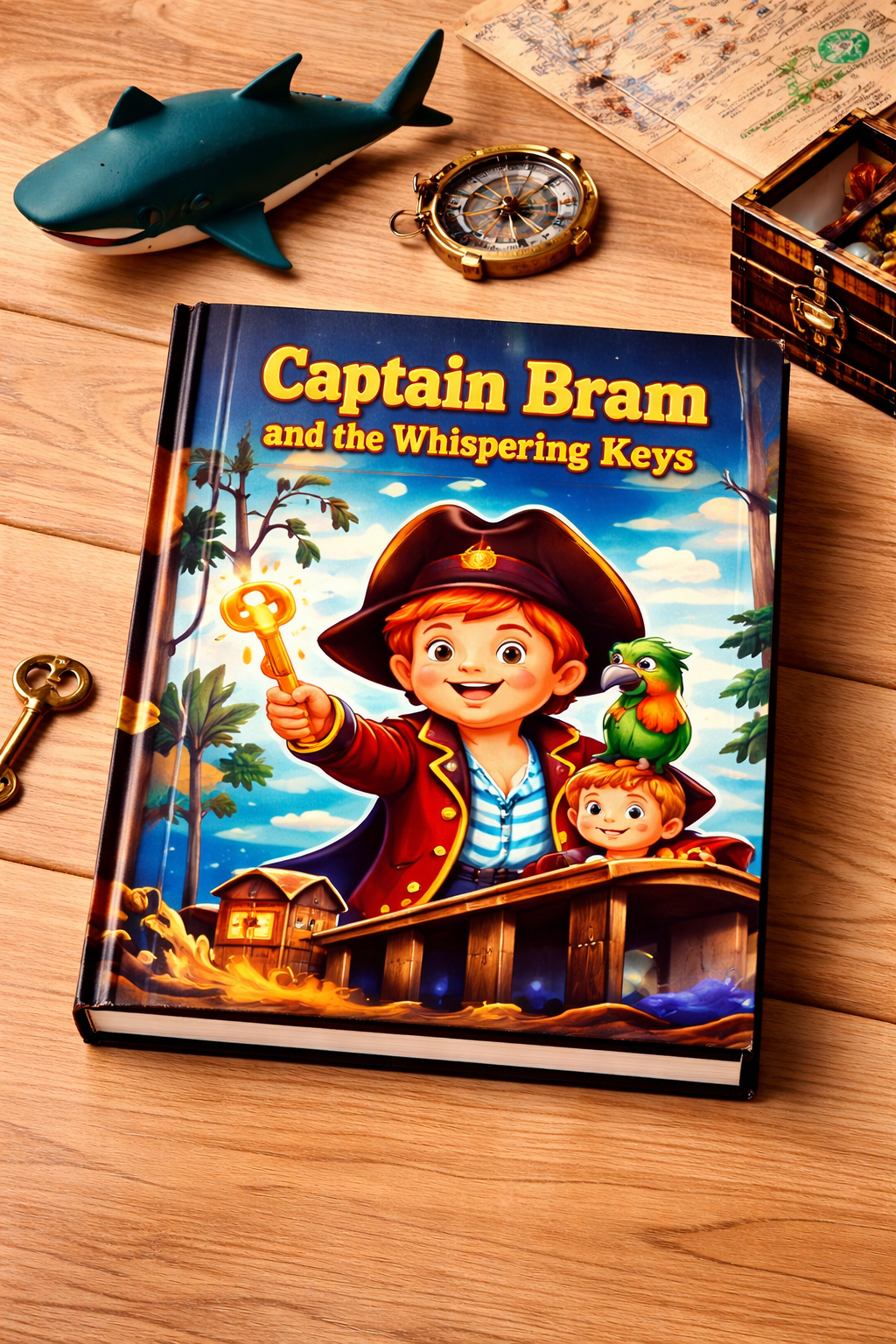 Captain Bram and the Whispering Keys – Children’s Adventure Story (PDF)
