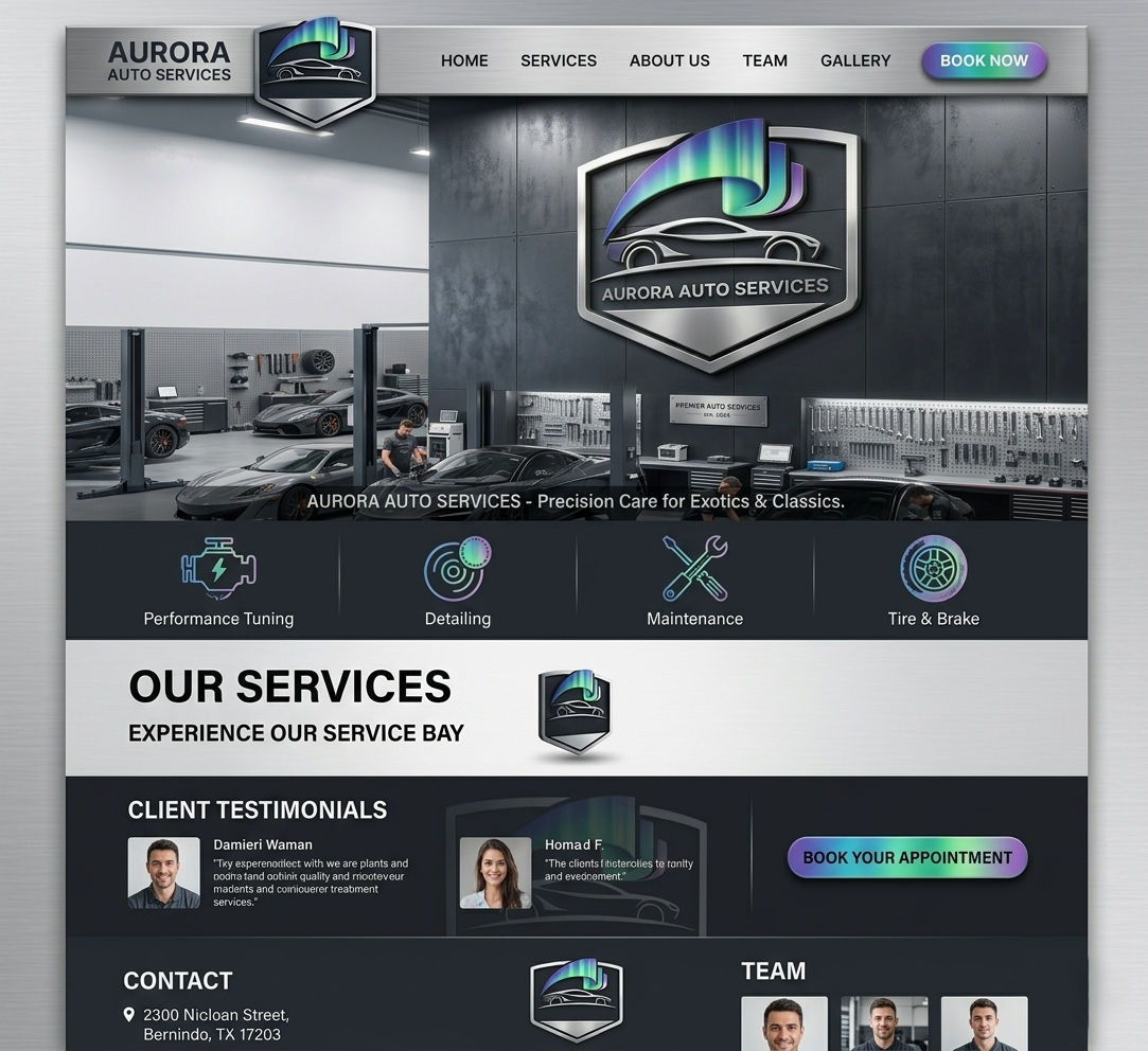 Modern Automotive Logo Design – Premium Car Brand Emblem (Digital Download)