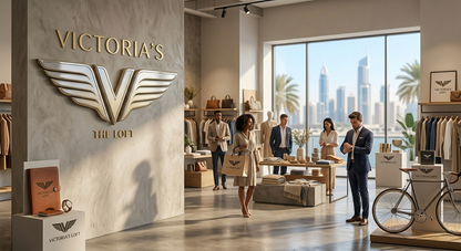 Luxury Wing Emblem Logo – Minimal Metallic Style (Digital Download)