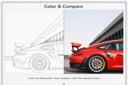 Car Collection – Group Coloring Book (Digital Download)