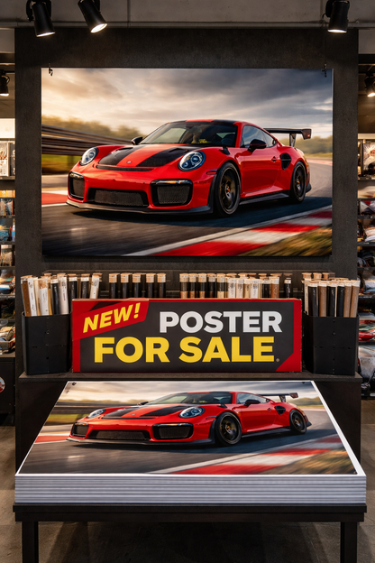 Racing Sports Car Hoodie Mockup Art – Digital Download