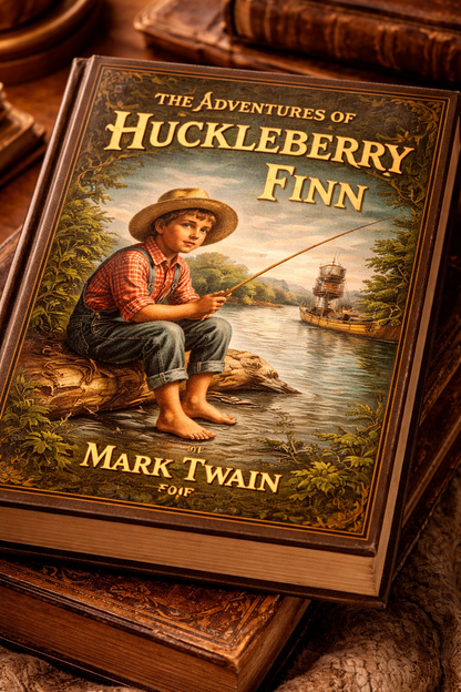 The Adventures of Huckleberry Finn – Classic Novel by Mark Twain (PDF)