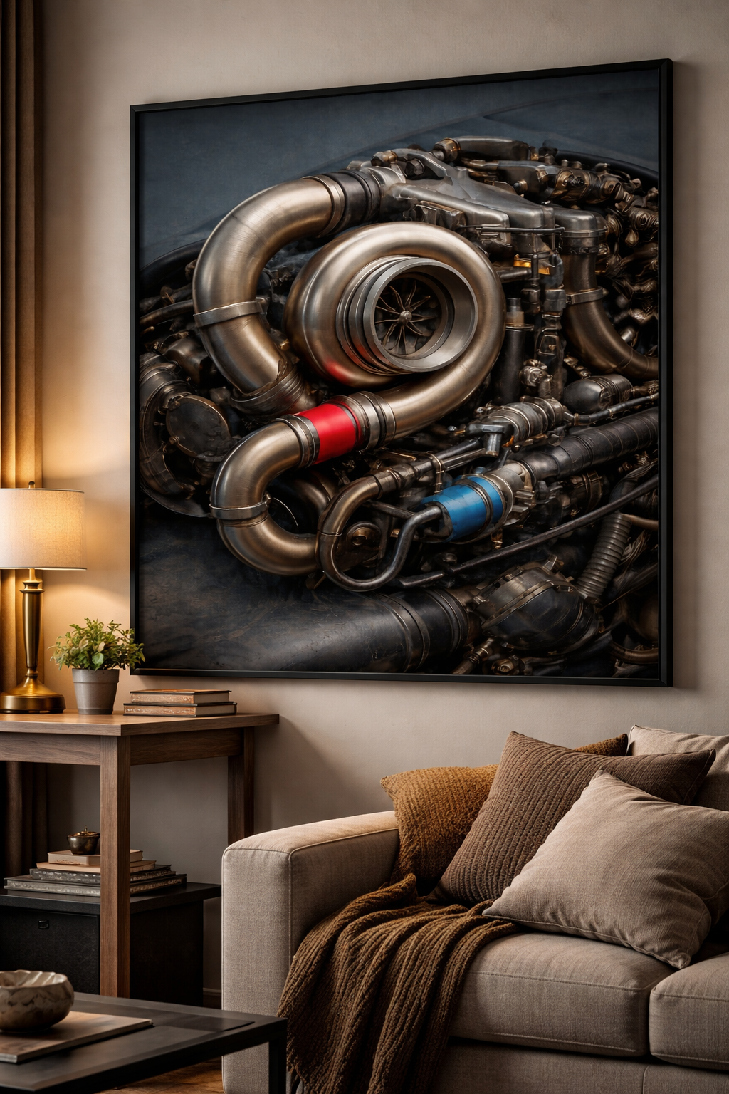Turbo Engine Mobile Cover Design – Digital Download