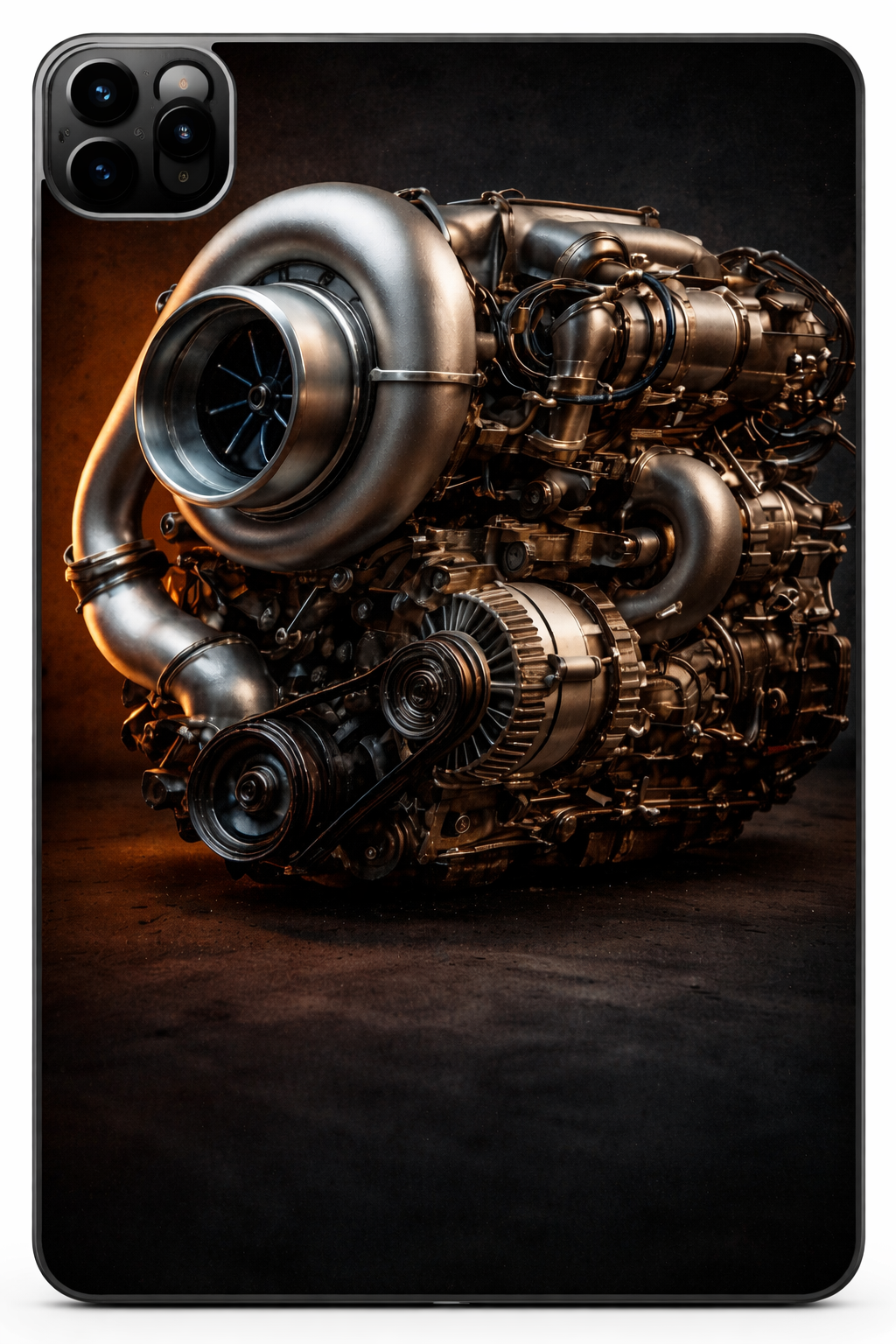 Turbo Engine Cap Design – Automotive Digital Download