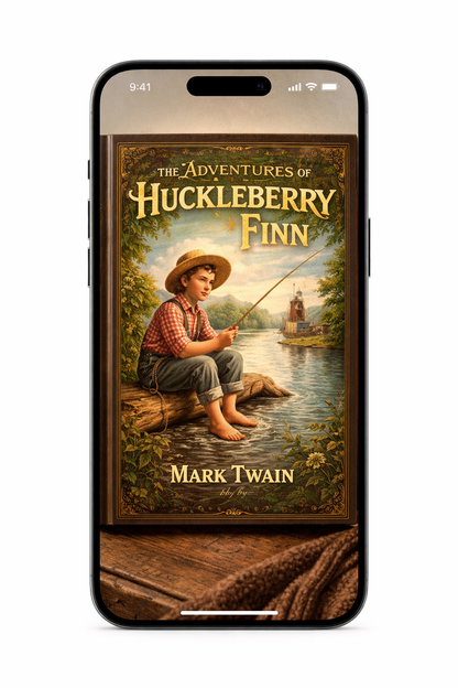 The Adventures of Huckleberry Finn – Classic Novel by Mark Twain (PDF)