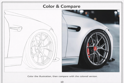 Car Collection – Group Coloring Book (Digital Download)