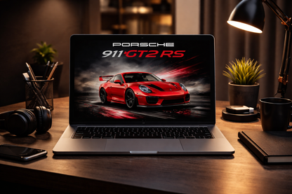 Racing Sports Car Hoodie Mockup Art – Digital Download