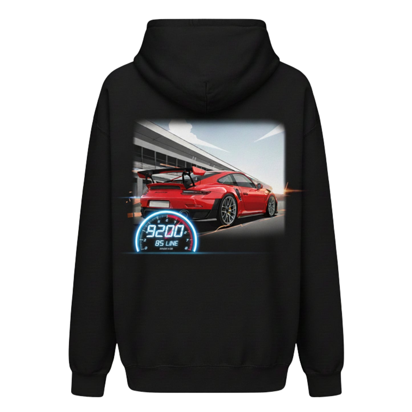 Racing Sports Car Hoodie Mockup Art – Digital Download