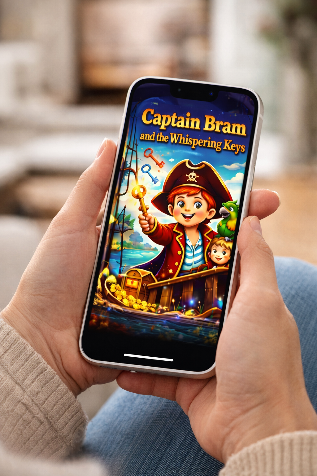 Captain Bram and the Whispering Keys – Children’s Adventure Story (PDF)