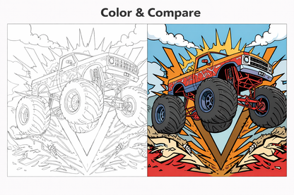 Car Collection – Group Coloring Book (Digital Download)