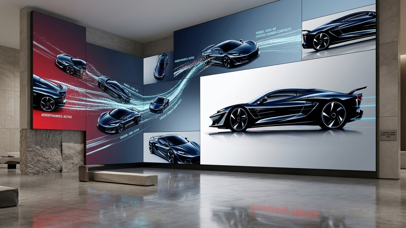 Futuristic Hypercar Concept Art – Luxury Sports Car (Digital Download)