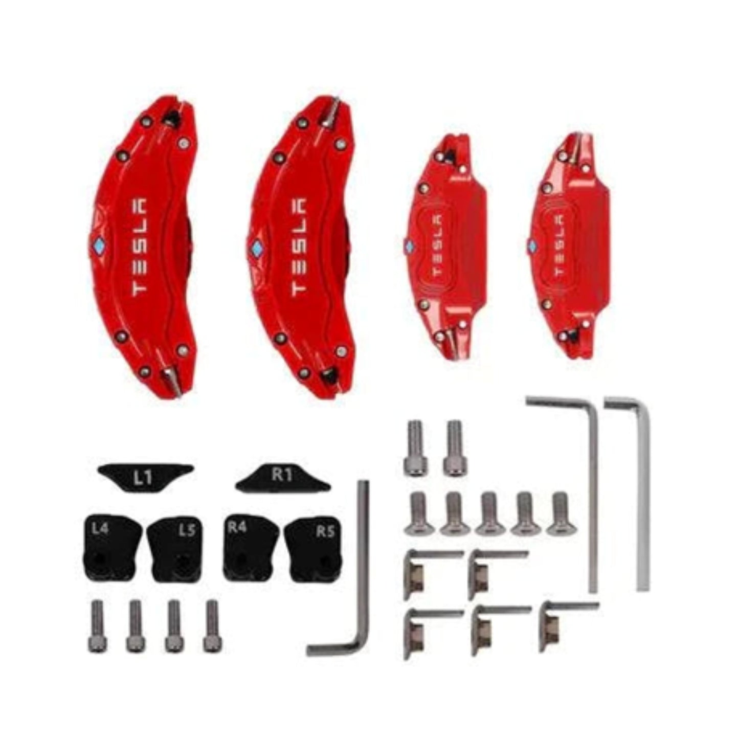 BRAKE CALIPER COVERS KIT FOR TESLA MODEL Y