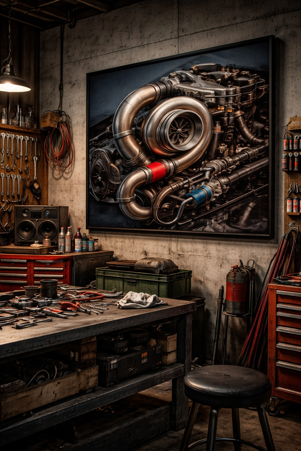 Turbo Engine Mobile Cover Design – Digital Download