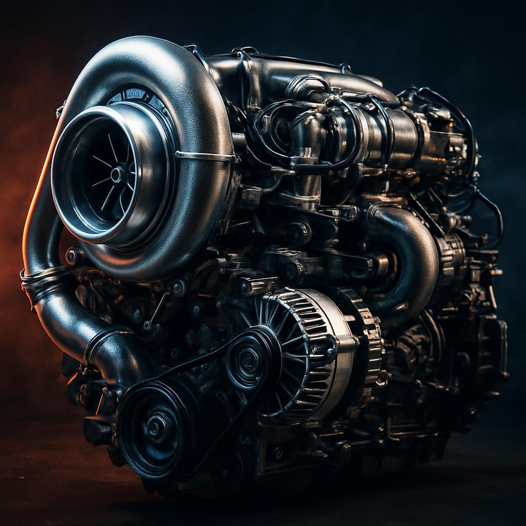 Turbo Engine Cap Design – Automotive Digital Download