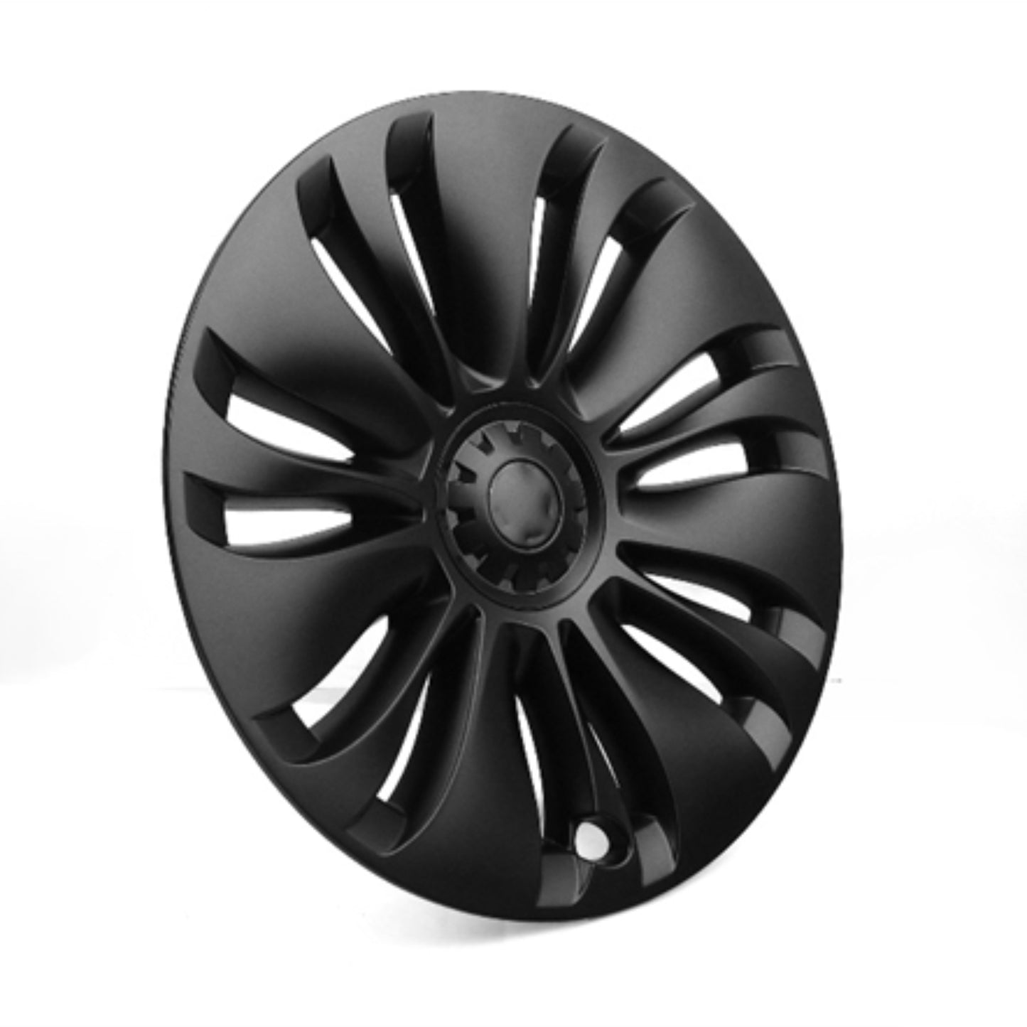 19-Inch Wheel Covers for Tesla Model Y – Matte Black (Set of 4)