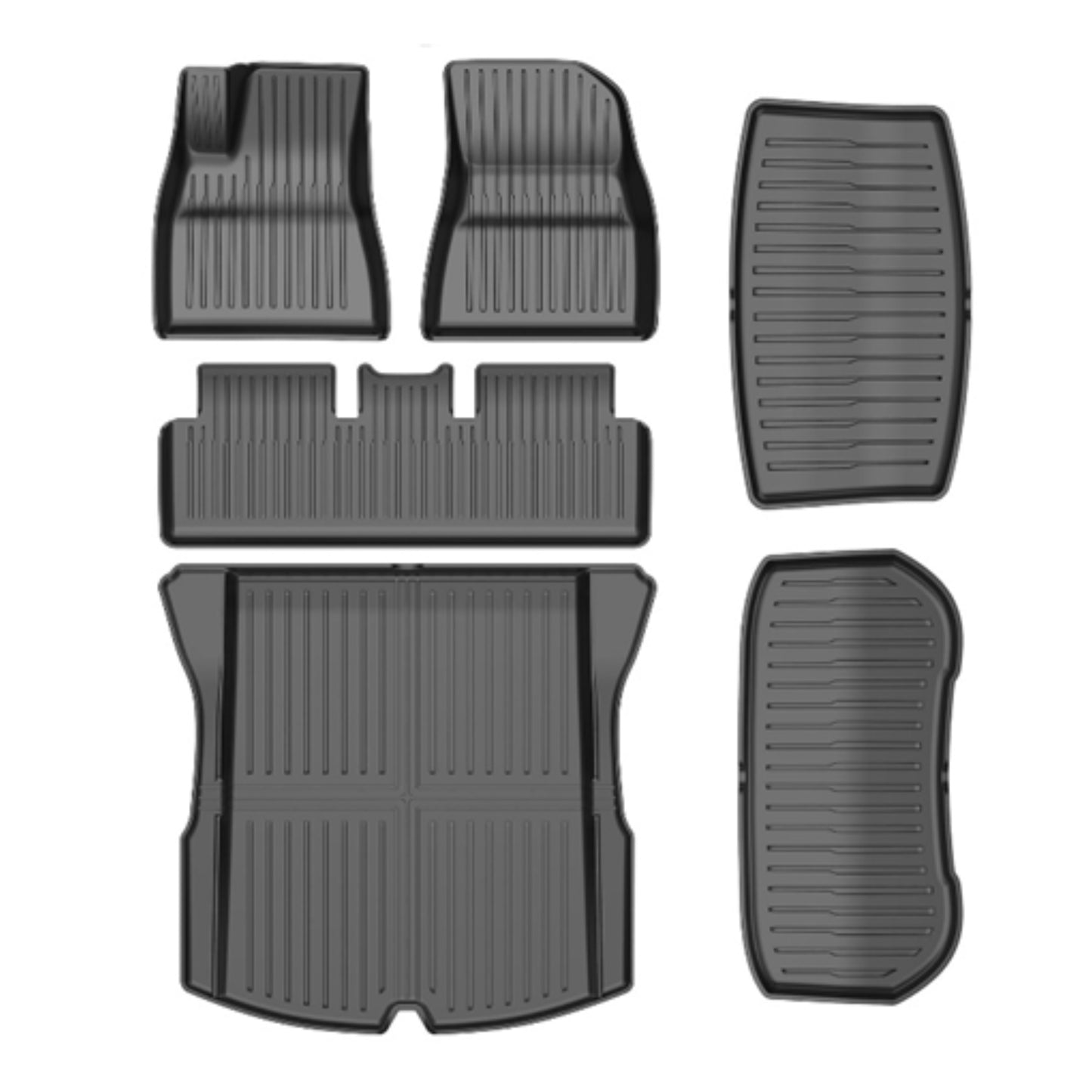 All-Weather Floor Mats for Tesla Model 3 Highland 2024 – Full Set