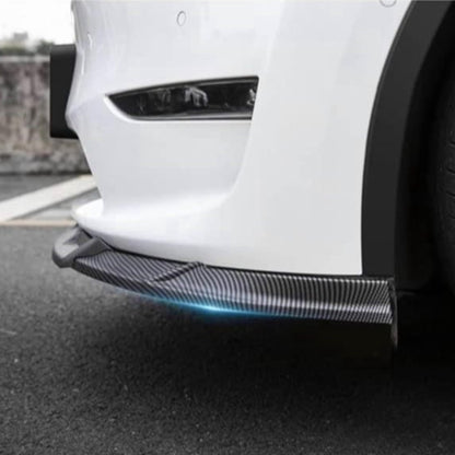 Front Lip Splitter for Tesla Model Y – Matte & Glossy Carbon Fiber Options