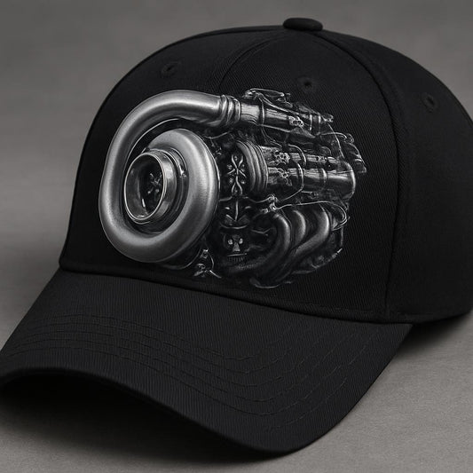 Turbo Engine Cap Design – Automotive Digital Download