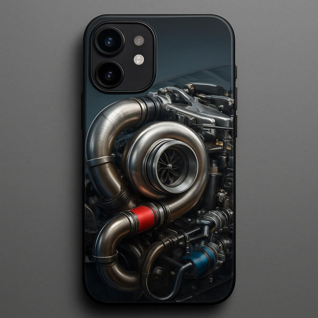 Turbo Engine Mobile Cover Design – Digital Download
