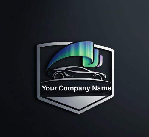 Modern Automotive Logo Design – Premium Car Brand Emblem (Digital Download)