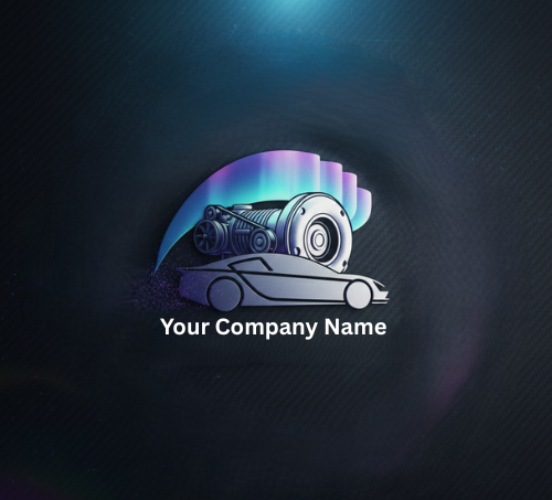 Automotive Turbo Logo Template – Digital Download