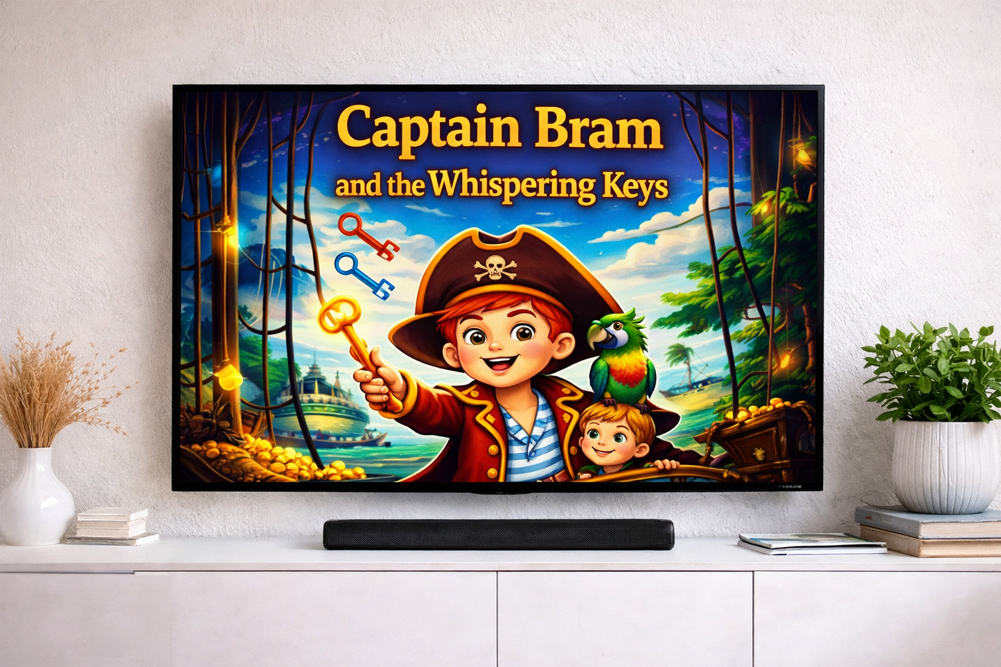 Captain Bram and the Whispering Keys – Children’s Adventure Story (PDF)