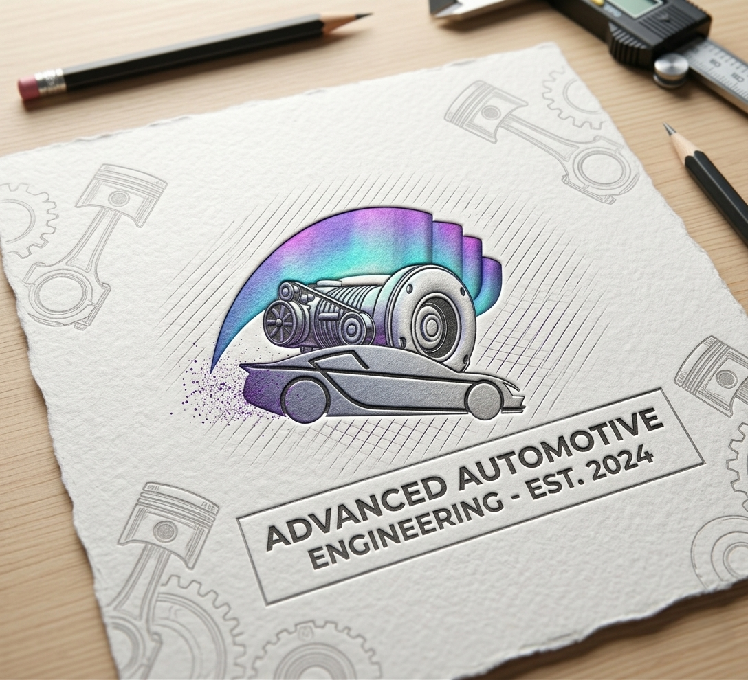 Automotive Turbo Logo Template – Digital Download