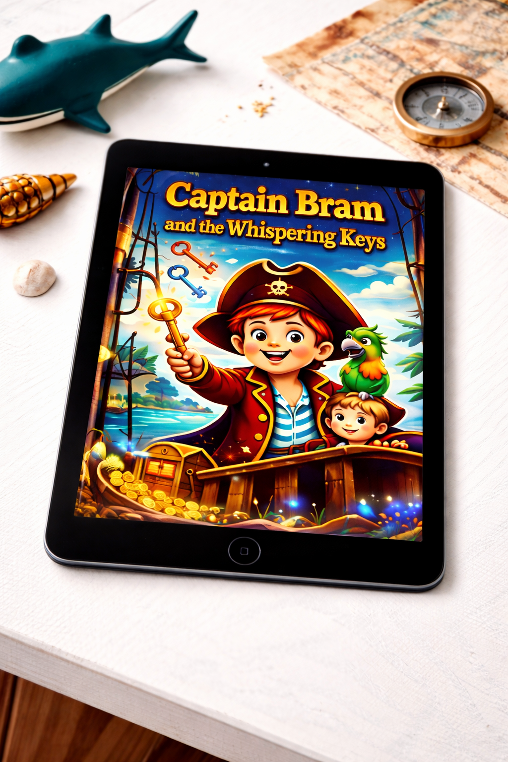 Captain Bram and the Whispering Keys – Children’s Adventure Story (PDF)