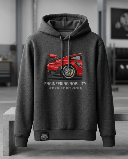 Red Supercar Rear Profile Automotive Wall Art – Digital Download