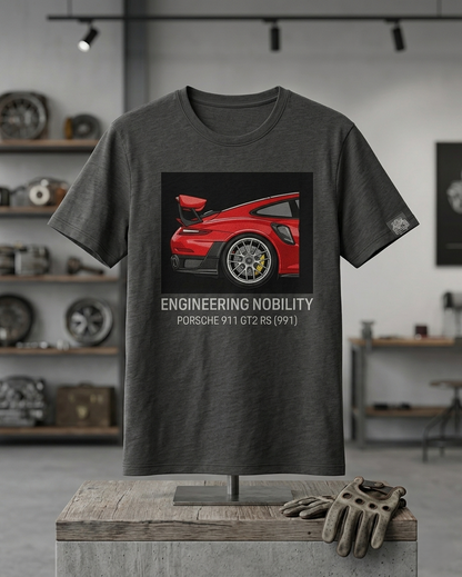 Red Supercar Rear Profile Automotive Wall Art – Digital Download