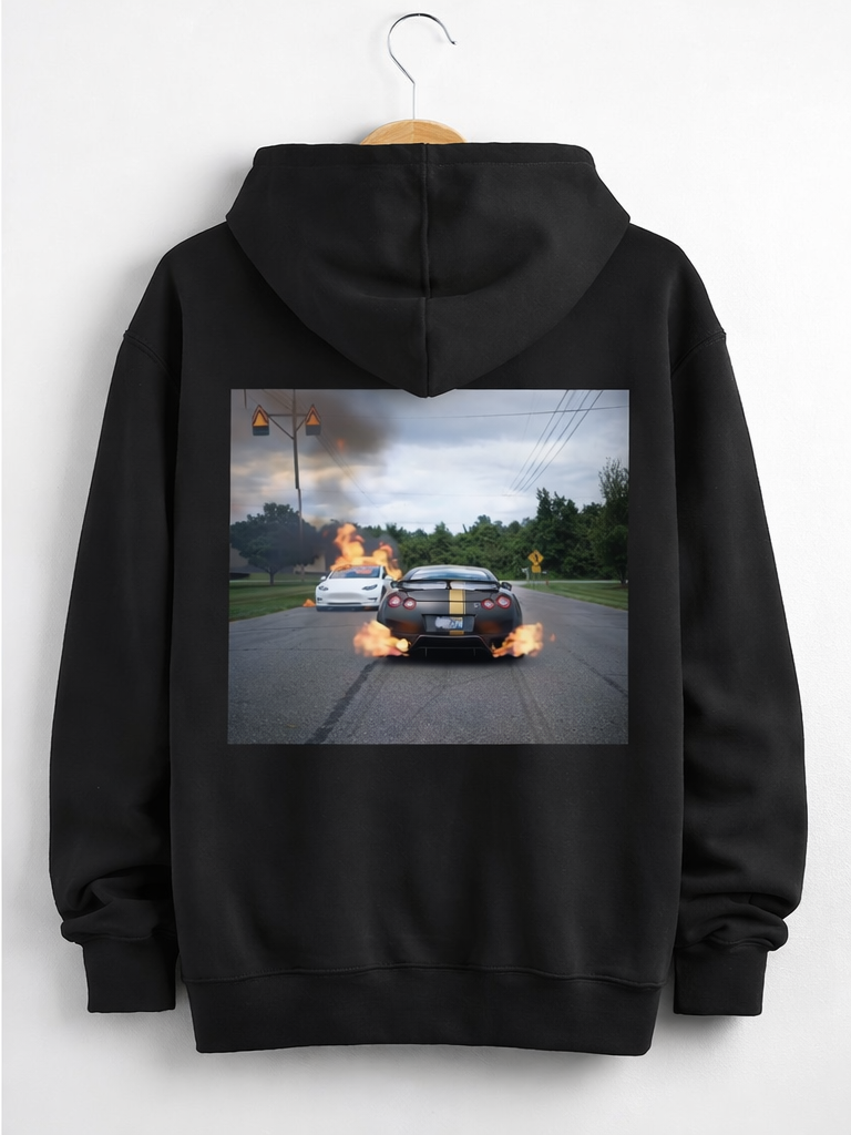 Burnout Street Racing Automotive Art – Digital Download